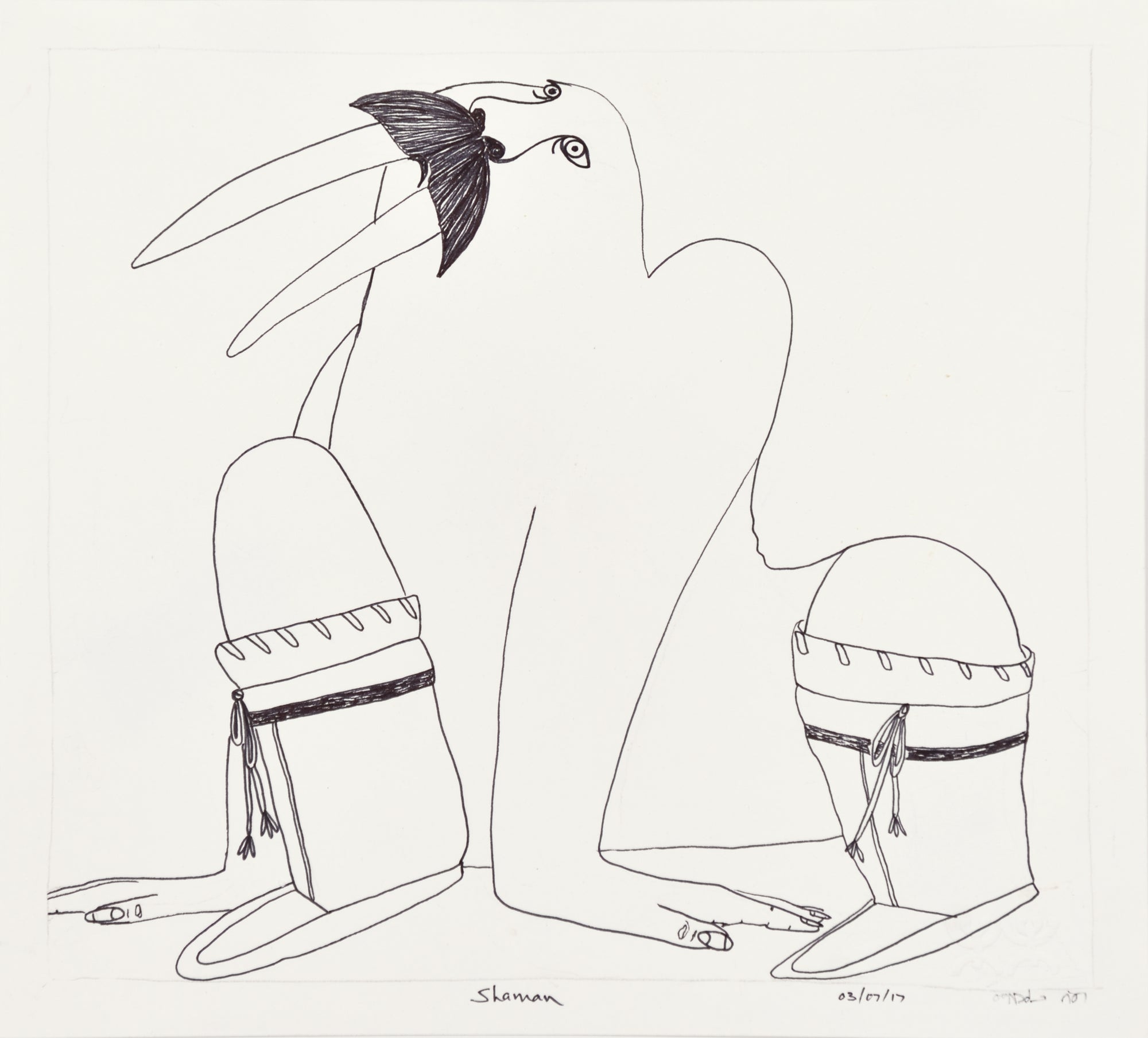 Drawing, Shaman